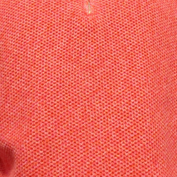 Talbots Petites Pink & Orange Cable Knit Sweater - Picture 4 of 6